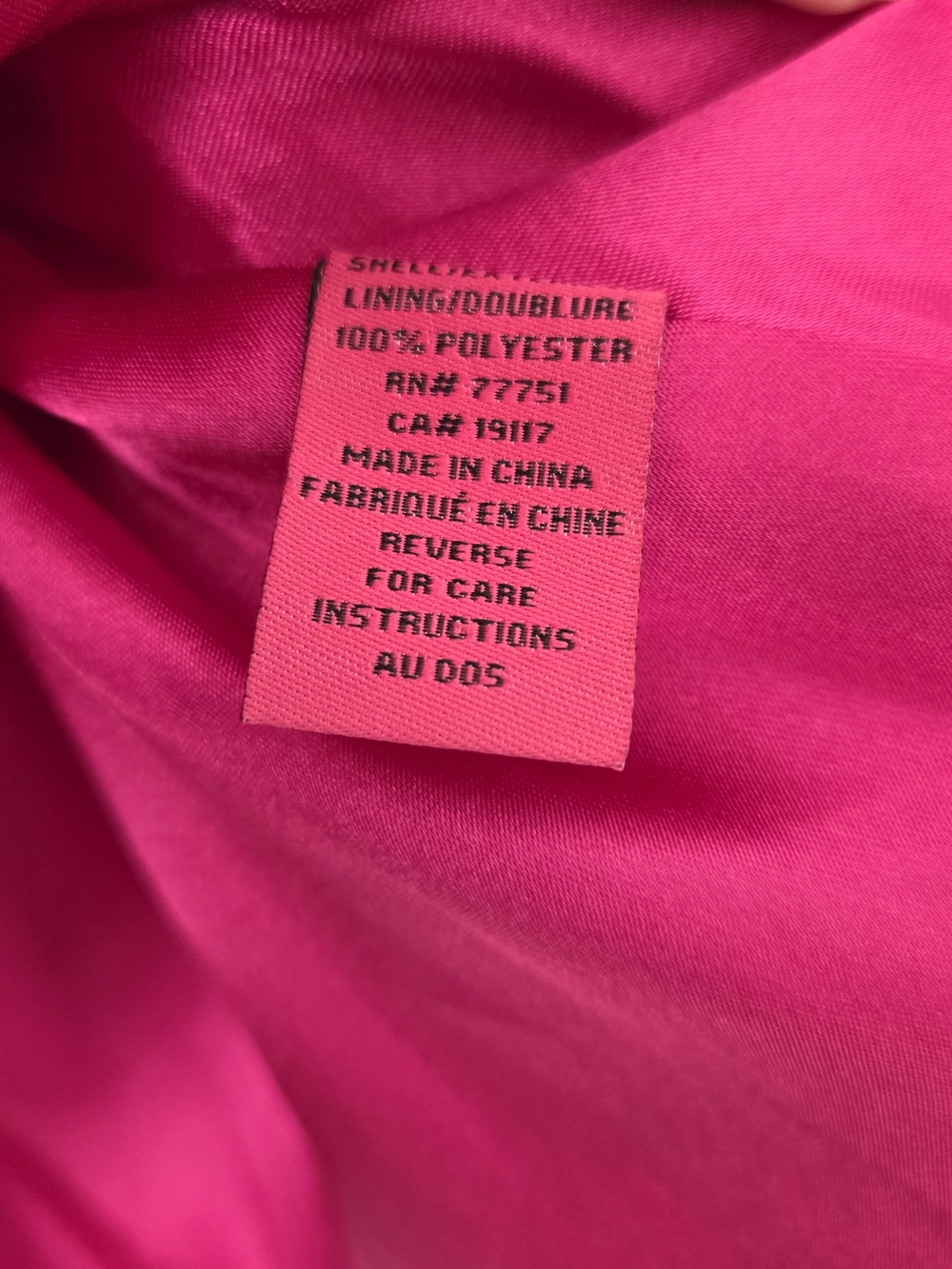 Strapless Pink Satin Party Dress - Picture 8 of 8